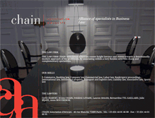 Tablet Screenshot of chain-avocats.com